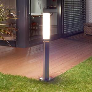STEINEL GL 60 S érzékelős ösvény lámpa, 104 cm, IP44, GU10-LED, Alu / szürke / cink, Rozsdamentes acél, Modern