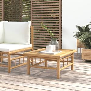 VidaXL bambusz kerti asztal 65 x 55 x 30 cm