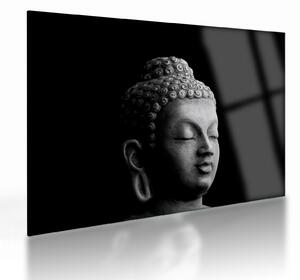 Üveg kép - Buddha, portré (70x50 cm)