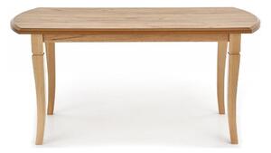 Asztal Houston 1060, Kézműves aranytölgy, 74x90x160cm, Hosszabbíthatóság, Közepes sűrűségű farostlemez, Váz anyaga, Bükkfa