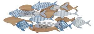Fém fali dekoráció 91x33,5 cm Fish – Mauro Ferretti