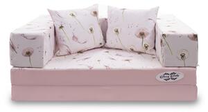 Szivacs kanapéágy - Diamond gyerek méret - rózsaszín - Dandelion