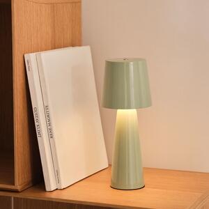 Zöld fém LED asztali lámpa Kave Home Arenys S