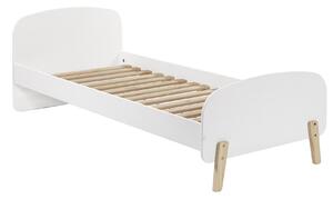 Fehérre lakkozott gyerekágy Vipack Kiddy 90x200 cm