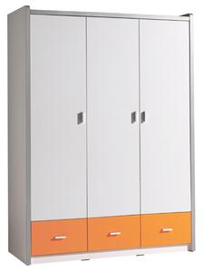 Narancssárga szekrény Vipack Bonny 202 x 140 cm