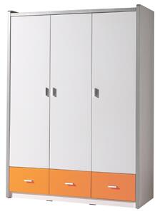 Narancssárga szekrény Vipack Bonny 202 x 140 cm