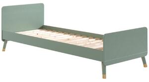 Zöld lakkozott ágy Vipack Billy 90 x 200 cm