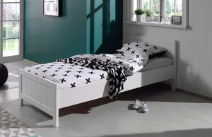 Fehér lakkozott ágy Vipack Erik 90 x 200 cm