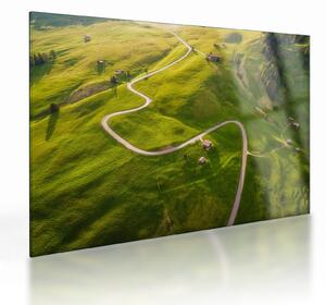 Üveg kép - Plateau Meadow (70x50 cm)
