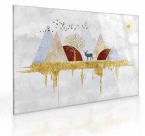 Üveg kép - Dekoráció (70x50 cm)