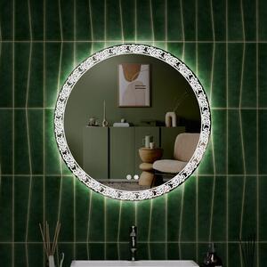 Ø70cm kerek Led tükör | Páramentesítő - Fényerő + színhőfok állítás