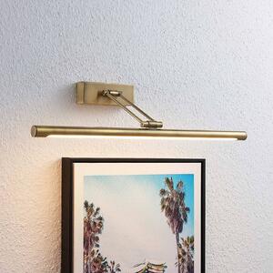 Lucande LED-es képvilágítás Dimitrij, sárgaréz, fém, 54cm, Bronz / antik sárgaréz, Nappali / Étkező, fém, Antik