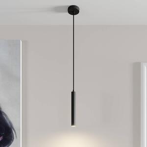 Arcchio LED-es függőlámpa Franka, 1 lámpa, Ø 4 cm, fekete