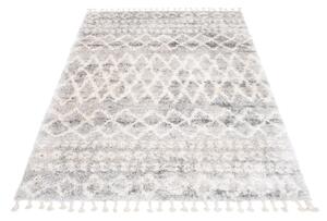 Szürke CROMAN shaggy szőnyeg Méret: 80x150 cm