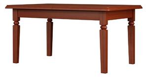 Asztal Boston A110 Gesztenye, Dió, 78x100x160cm, Hosszabbíthatóság, Természetes fa furnér, Közepes sűrűségű farostlemez, Fa