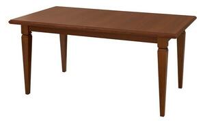 Asztal Boston C122 Gesztenye, 78x100x160cm, Hosszabbíthatóság, Fa, Fa
