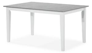 Asztal Provo 171Szürke, Fehér, 74x90x140cm, Közepes sűrűségű farostlemez, Fa