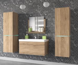 Venezia Alius A31 fürdőszobabútor szett + mosdókagyló + szifon (sonoma tölgy)
