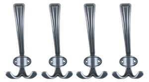 Tulip rubico xl ófekete dupla fogas – 4 darabos szett csavarokkal