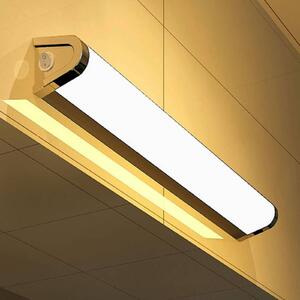 G & L Handels GmbH LED fali lámpa 511106 tükörhöz, kapcsolóval, Króm / ezüst, Hálószoba, Alumínium, Modern