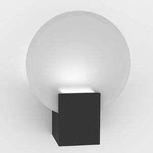 LED fali lámpa Hester, IP44, fekete