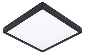 LED mennyezeti lámpa Fueva 5, IP20 fekete 28.5x28.5cm