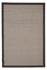Modern Geometric szőnyeg fekete/homok 160x230cm