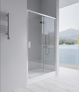 Vela Banyo KAYRA zuhany tolóajtó - 6 mm víztiszta vízlepergető üveggel - 140 x 190 cm