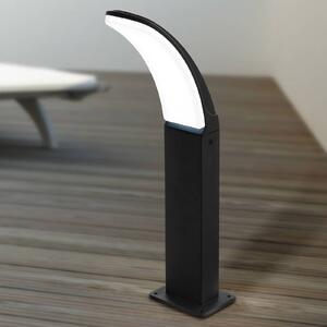Fiumicino LED talapzati lámpa, ívelt alakú