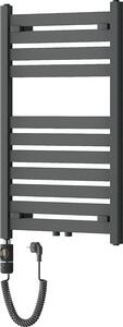 Mexen Uran, elektromos fűtőelem 800x500 mm + fűtőrúd 600 W, antracit, W105-0800-500-2600-66