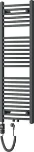 Mexen Ares, elektromos fűtőelem 1200x400 mm + fűtőrúd 600 W, antracit, W102-1200-400-2600-66
