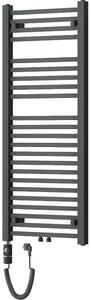 Mexen Pluton, elektromos fűtőelem 1200x500 mm + fűtőrúd 600 W, antracit, W106-1200-500-2600-66