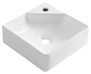 Aqualine Aqualine, NEXA kerámia sarokmosdó 30x30cm, fehér, NP436