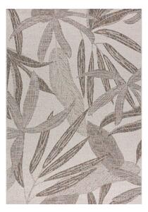 Cottage levélmintás szőnyeg drapp/színes 160x230cm