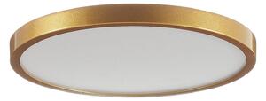 ORION LED lámpa Vika, kerek, arany matt, Ø 30cm, Sárgaréz / arany, Nappali / Étkező, Alumínium, Modern