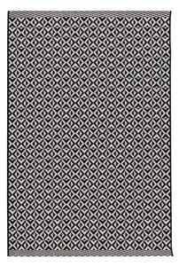 Modern Geometric szőnyeg fekete/beige 120x170 cm