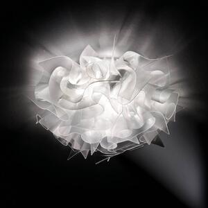 Slamp Veli PRISMA designer mennyezeti lámpa, Ø 53 cm, dimmelhető, Tiszta / átlátszó, Nappali / Étkező, Műanyag, Dizájn