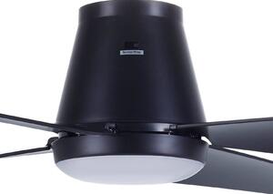 Beacon LED-es mennyezeti ventilátor Aria CTC, fekete, 122 cm, csendes