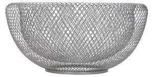 Wire ezüst tál 24 cm