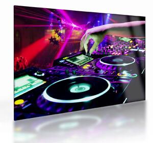 Üveg kép - DJ (70x50 cm)