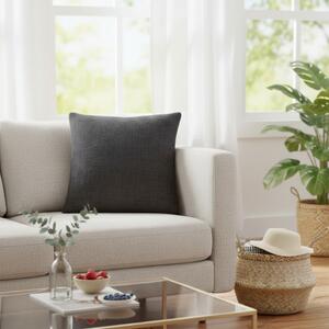 Párnahuzat Intreccio Jacquard Chenille fekete