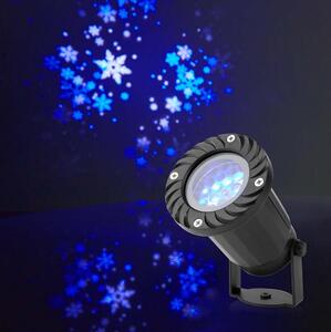 Nedis Nedis CLPR1 - LED Karácsonyi szabadtéri hópehely projektor 5W/230V IP44 NE0514