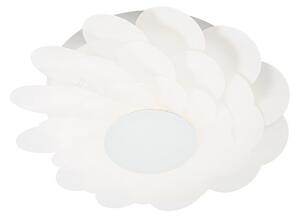 Fali Lámpa Lucande, Bloem, dimmable, Fehér, Nappali, Műanyag, Modern
