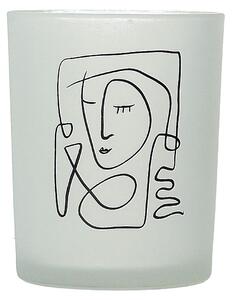 Face II gyertyatartó 13 cm