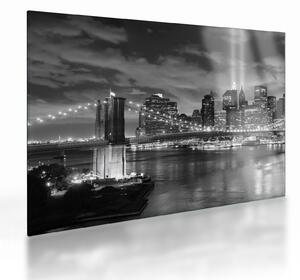 Üveg kép - Brooklyn híd (70x50 cm)