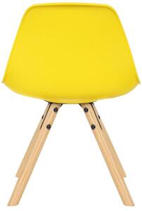 Magas szék Hallie sárga
