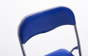 Összecsukható szék Elise kék/ezüst