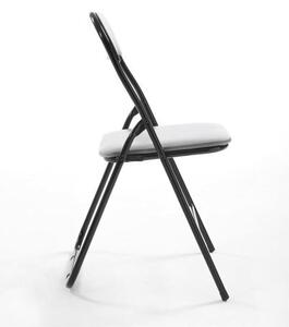 Elise összecsukható szék szürke/fekete