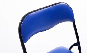 Összecsukható szék Elise kék/fekete