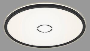 Ingyenes LED mennyezeti lámpa, Ø 42 cm, fekete